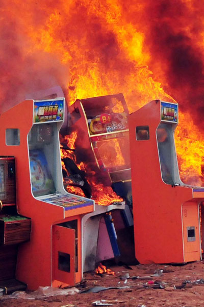 arcade burns